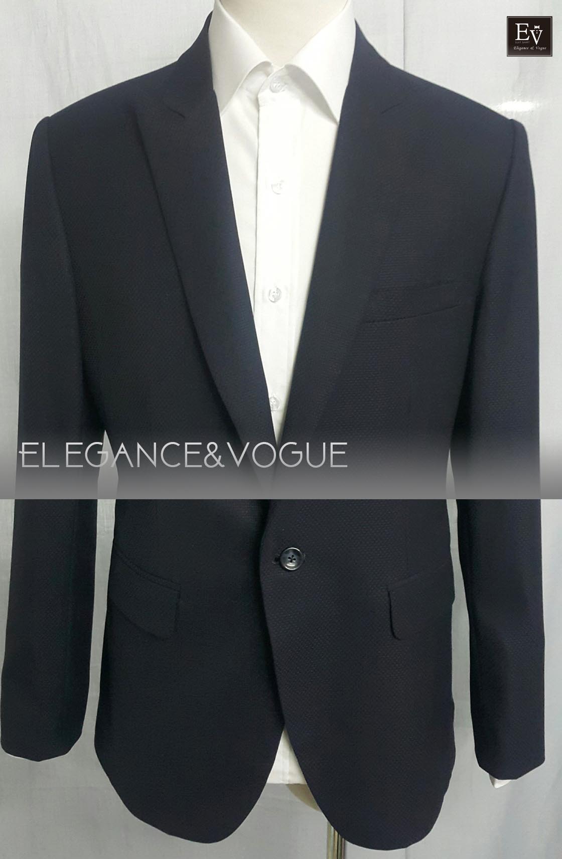 西服-訂做襯衫-紳士毛料質感紋路西裝 : EV西服襯衫專業訂製